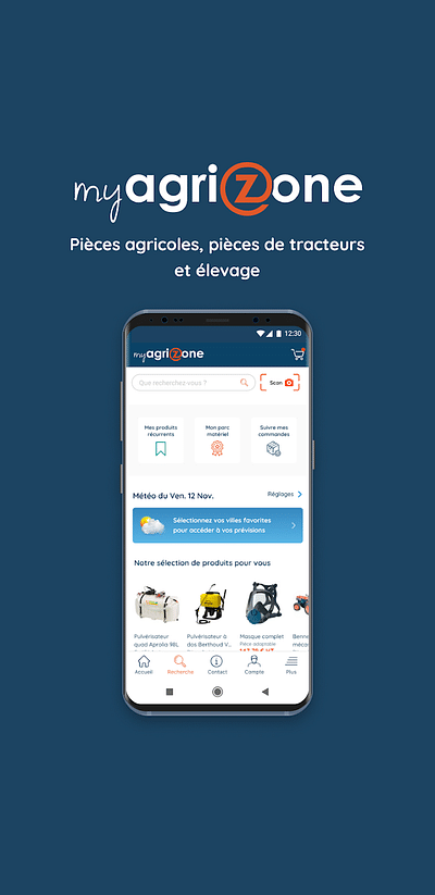 Groupe Dubreuil : le m-commerce en BtoB - Application mobile