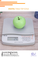 Kitchen weighing scales logo