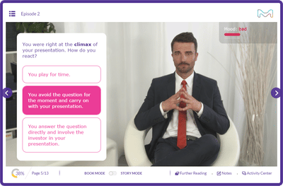 MERCK – interaktive Verhaltensvideos – Mr. Fish... - Ergonomie (UX/UI)
