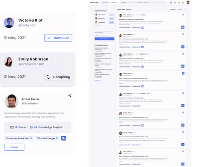 AI and ML Powered Platform for specialised experts - Aplicación Web