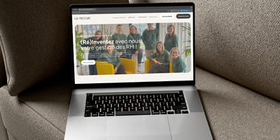 La Recrue - Identité et site interne WordPress - Branding y posicionamiento de marca