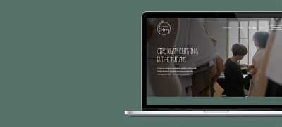 Website for a startup - Circular Clothing - Applicazione web