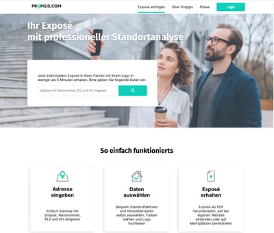Propgis - Standortanalyse und Datenplattform - Webanalytik/Big Data