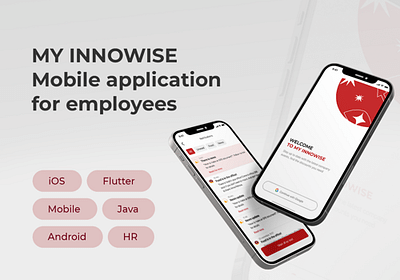 Employee mobile application "My Innowise" - Ergonomie (UX/UI)
