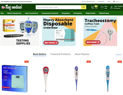 Flag Medical - E-commerce