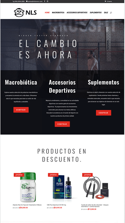 E-commerce - Website Creation