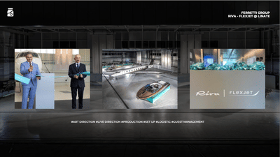 FERRETTI GROUP RIVA - FLEXJET @ LINATE - Event