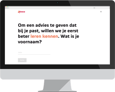 ENECO - Omschakelen met Eneco - Web Applicatie