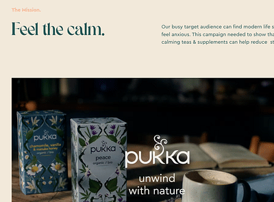 Pukka Herbs Calm - Video Production