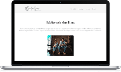 Relatiecoach Marc Brans - Creazione di siti web