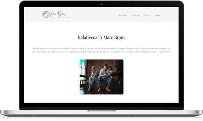 Relatiecoach Marc Brans - Creación de Sitios Web