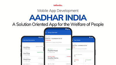 Aadhar India - Software Ontwikkeling