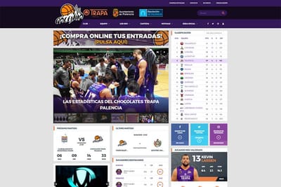 Palencia Baloncesto - Creación de Sitios Web