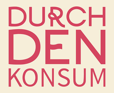 Brand Design // DurchDenKonsum - Graphic Identity
