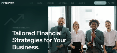 Entreprise de finance - Website Creation