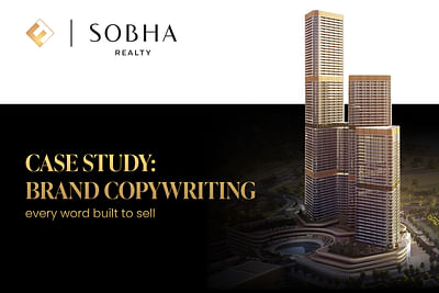 SOBHA REALTY website and print items copywriting - Publicidad