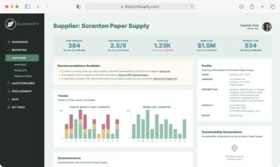 SaaS to Analyze Procurement Processes - Software Development