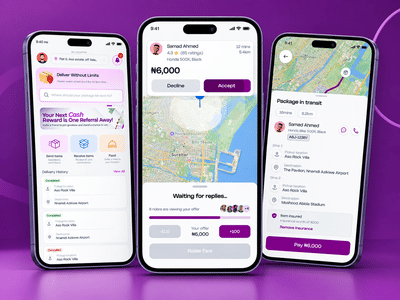 Last-mile Hailing App - Graphic Design