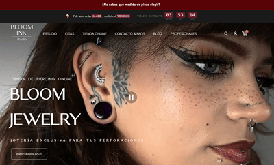 Bloom Ink Studio - Administración web