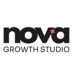 nova* growth studio logo
