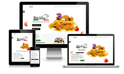 Pizzería Bitinia - Creación de Sitios Web
