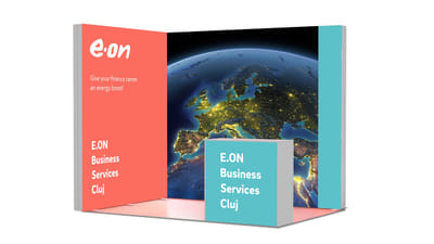 Custom Standup Displays for EON Romania - Impresión