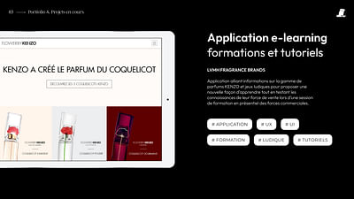 GIVENCHY + KENZO : E-LEARNING METIERS - Aplicación Web
