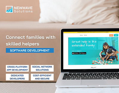 Connect with Trustworthy Families & Helpers - Webanwendung