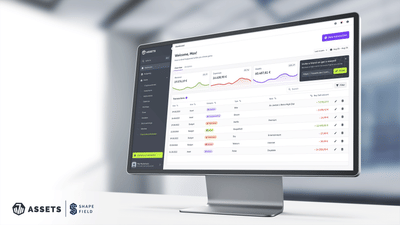 Finance Asset Management UX Design - Ergonomie (UX/UI)