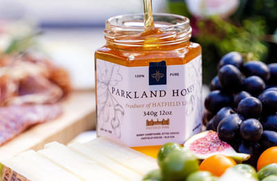 Parkland Honey Packaging Design, Hatfield House - Verpackungsdesign