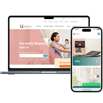 Website ontwikkeling Transparant Kliniek - Branding & Positioning