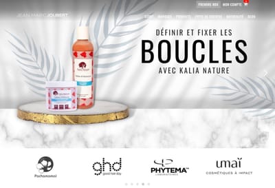 Jean-Marc Joubert - Soins Cosmétiques & Beauté - Création de site internet