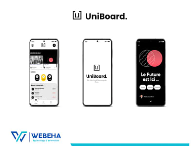 Fin-Tech Mobile Application | UniBoard - Mobile App
