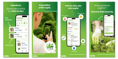 Zelda – Website & Mobile App Development for Landscaping Company - Création de site internet