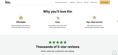 Kin – Home Insurance Reimagined through Technology - Social Media