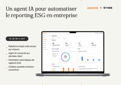 Un agent IA pour automatiser le reporting ESG en entreprise - Développement de Logiciel