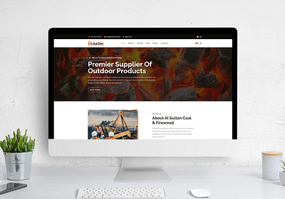 Al Sultan Coal & Firewood Trading's Website Design - Motion Design
