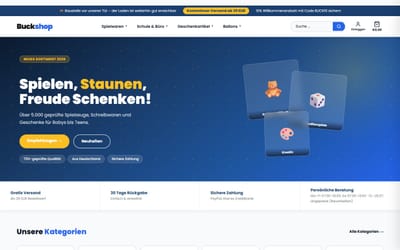 Buckshop - E-Commerce