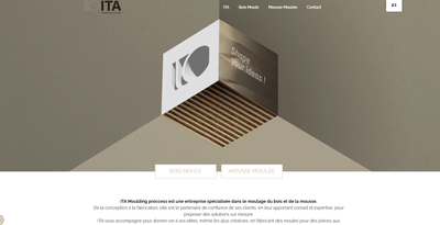 ITA Moulding Process - Site vitrine - Website Creation