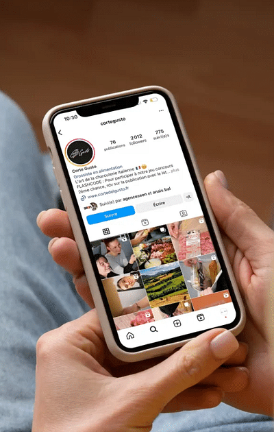Community management pour Corte Gusto - Community management