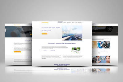Professionelle WordPress-Webseite für Logistik - Webseitengestaltung