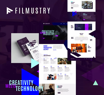 Revitalizing FILMUSTRY's Digital Presence - Création de site internet