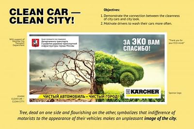 CLEAN CAR - CLEAN CITY - Advertising