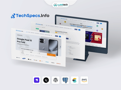 TechSpecs.Info - Mobile Phone Comparison Website - Website Creatie