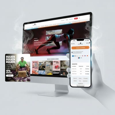 Accelerate Nutrition D2C/B2B Webshop - E-commerce