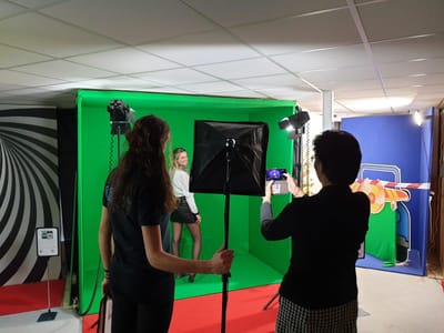 Crazy Selfie, A Photo App For Greenscreens - Software Ontwikkeling