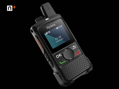 One-Handed PoC Mini Radio Design - 3D