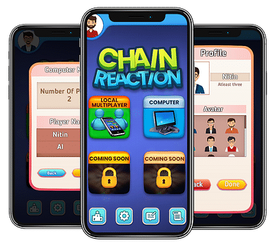 Chain Reaction - Sviluppo del Gioco