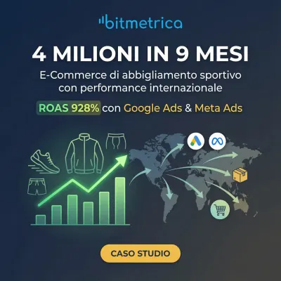 4 milioni in 9 mesi per un negozio di abbigliamento sportivo - Marketing