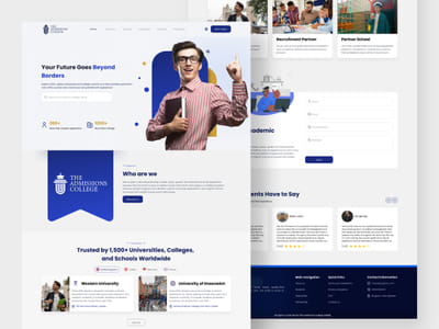 The Admissions College Website - Software Development
